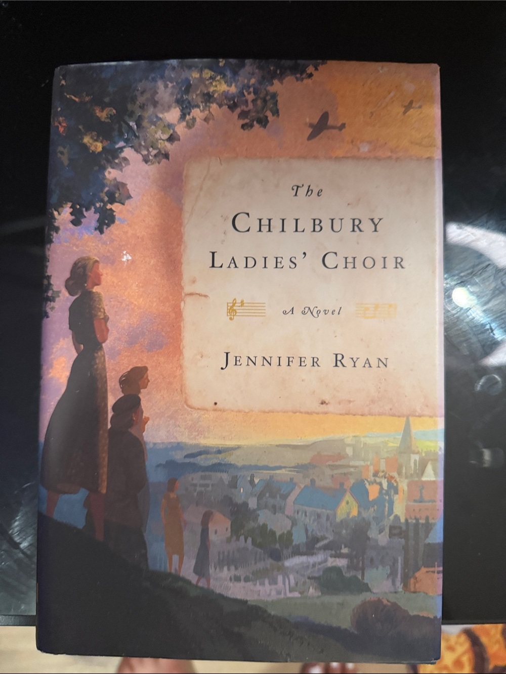 The Chilbury Ladies' Choir by Jennifer Ryan - Illustrated Cover (Purple/Peach)